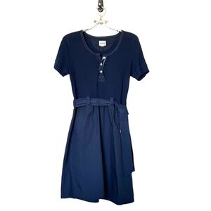 Converse One Star Navy Blue Shirt Dress Size S